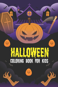 Halloween Coloring Book For Kids