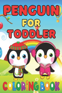 Penguin Coloring Book for Toddler