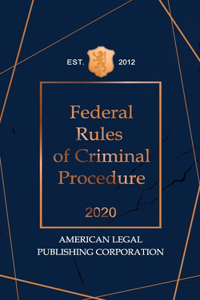 Federal Rules of Criminal Procedure 2020
