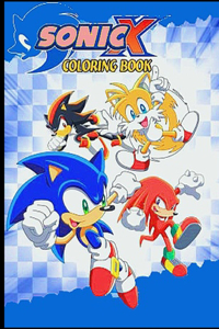 Sonic X Coloring Book