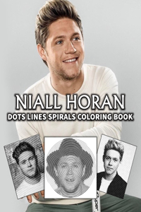 NIALL HORAN Dots Line Spirals Coloring Book