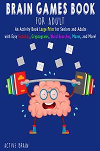 Brain Games Book for Adults