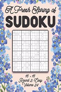 Fresh Spring of Sudoku 16 x 16 Round 2