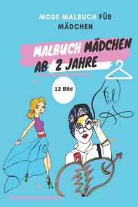 Mode Malbuch für Mädchen