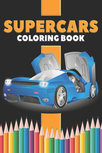 Supercars Coloring Book