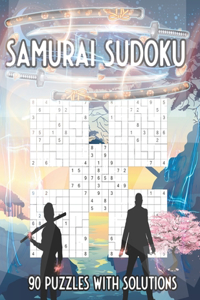 Samurai Sudoku 90 Puzzles With Solutions