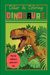 Livre de coloriage Dinosaure