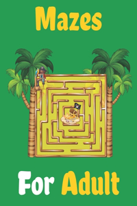 Mazes For Adult