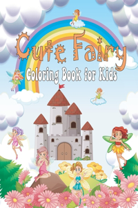 Cute Fairy Coloring Book for Kids