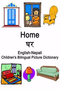 English-Nepali Home / घर Children's Bilingual Picture Dictionary