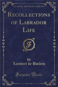 Recollections of Labrador Life (Classic Reprint)