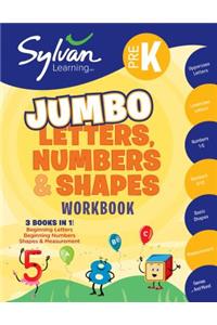 Pre-K Letters, Numbers & Shapes Jumbo Workbook