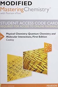 Mastering Chemistry with Pearson Etext Access Code for Physical Chemistry