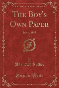 The Boy's Own Paper, Vol. 7