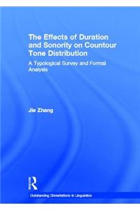 Effects of Duration and Sonority on Countour Tone Distribution