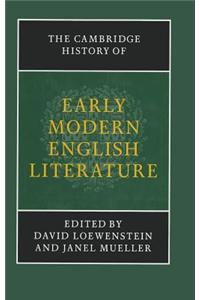 Cambridge History of Early Modern English Literature