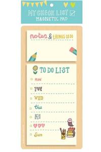 Kate Sutton My Checklist Magnetic Pad