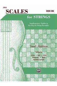 SCALES FOR STRINGS BOOK 1 CELLO