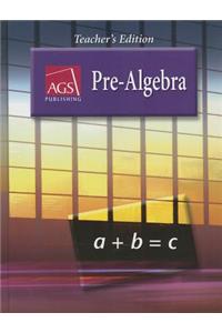 Pre-Algebra Teacher's Edition