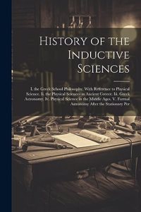 History of the Inductive Sciences