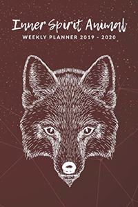 Inner Spirit Animal Weekly Planner 2019 - 2020