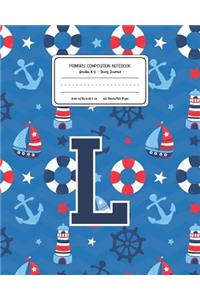 Primary Composition Notebook Grades K-2 Story Journal L