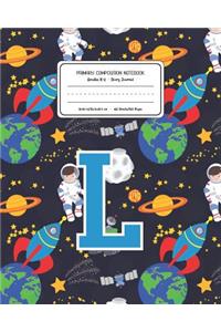 Primary Composition Notebook Grades K-2 Story Journal L