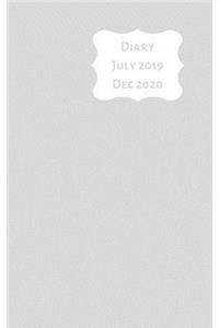 Diary July 2019 Dec 2020