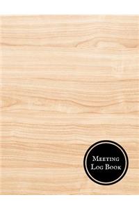 Meeting Log Book
