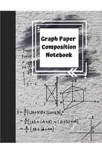 Graph Paper Composition Notebook