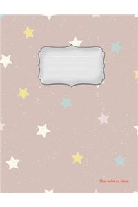 Bloc-notes en blanc