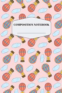 Balloon Lion Composition Notebook