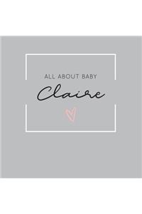 All About Baby Claire