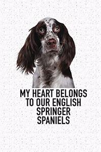 My Heart Belongs to Our English Springer Spaniels