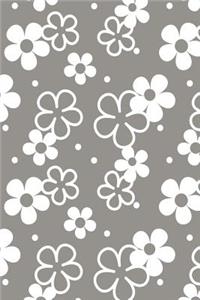 Cute Floral Pattern Notebook