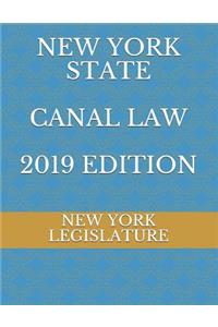 New York State Canal Law 2019 Edition