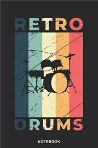 Drumset Instrument Art Graphic Notebook