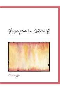 Geographische Zeitschrift