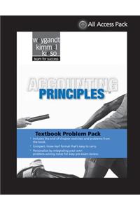 Textbook Problem Pack to Accompany Weygandt, Accounting Principles, 11th Revised Edition