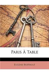 Paris À Table