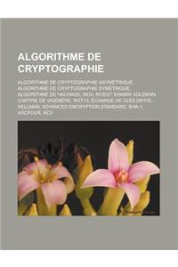 Algorithme de Cryptographie