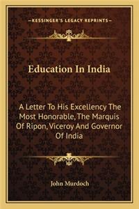 Education in India