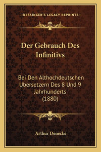 Gebrauch Des Infinitivs