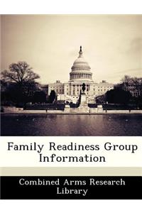 Family Readiness Group Information