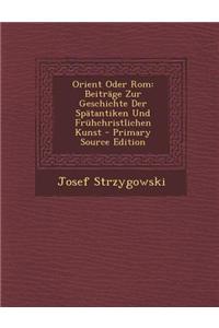 Orient Oder ROM