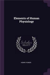 Elements of Human Physiology
