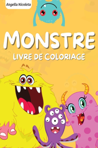 Monstre Livre de coloriage