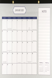2023 Classic Desk Planner and Wall Calendar (11'' X 17'')