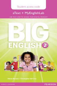 Big English 2 Pupil's eText and MEL Access Code