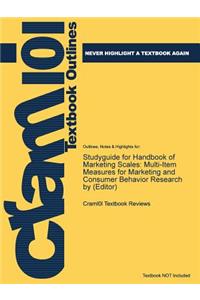 Studyguide for Handbook of Marketing Scales